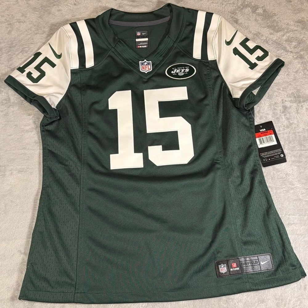 NWT Nike NFL New York Jets Tim Tebow 15 On Field Jersey | Green | Large